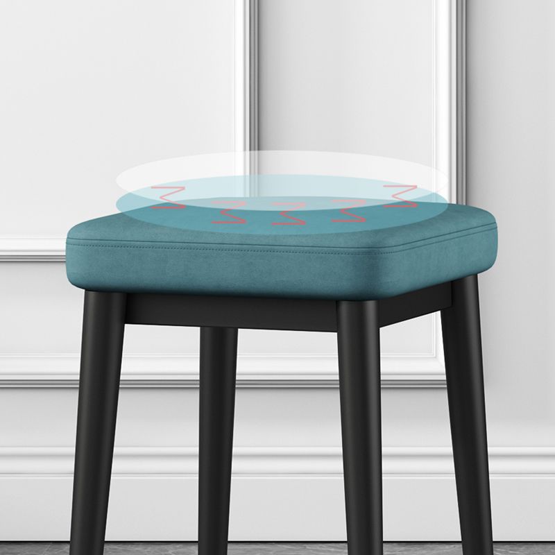 Cotton Blend Square Ottoman Whole Colored Fade Resistant Glam Cube Ottoman