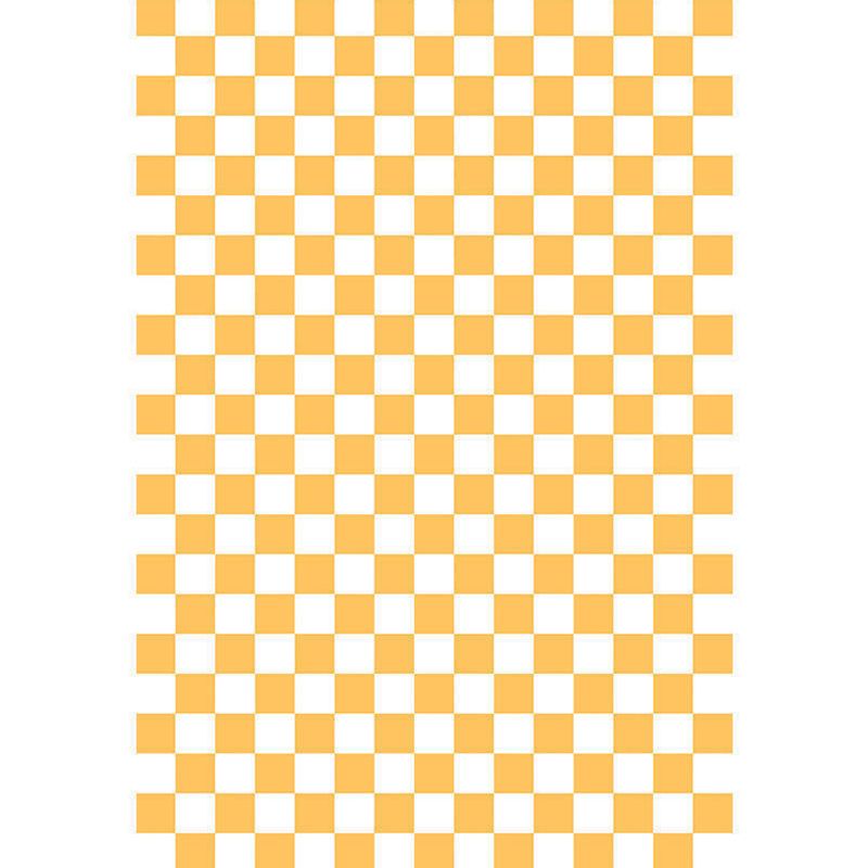 Minimalist Checkered Print Carpet Polyester Area Rug Stain Resistant Indoor Carpet for Living Room