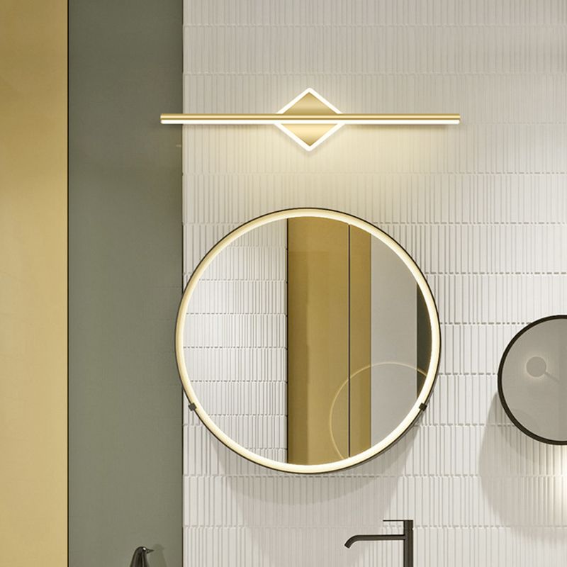 Luci da parete di vanità lineari Simplicità SCONCE MOLTA VANITÀ METALLICA PER BAGNI