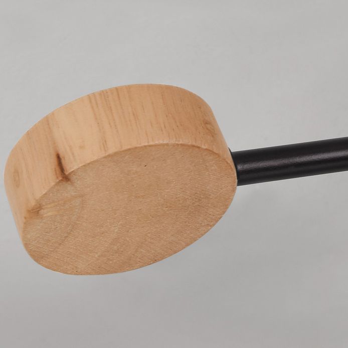 Multi Lights Metal Hanging Ceiling Light Cylindrical Modern Style Chandelier Lamp