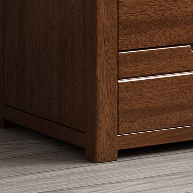 Traditional Storage Chest Solid Wood Storage Chest Dresser with 3/4/5 Drawers