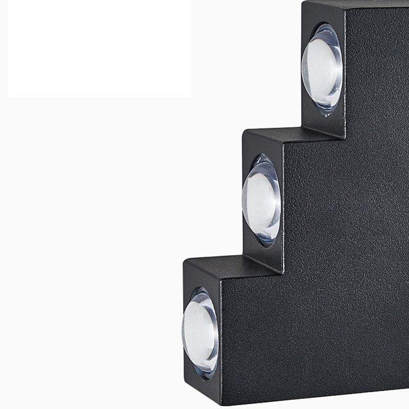 Multi-Light Fold Wall Sconce Lights Contemporary Style Metal Wall Washer Sconce