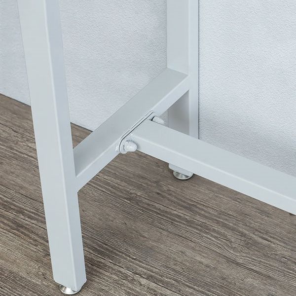 Luxury Rectangle Solid Wood Bar Table Set 1/5 Pieces Counter Table with White Stools