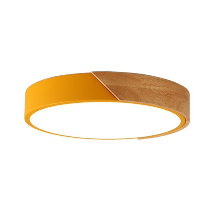 Circular Flush Mount Light Fixtures Modern Acrylic Flush Mount Lamp