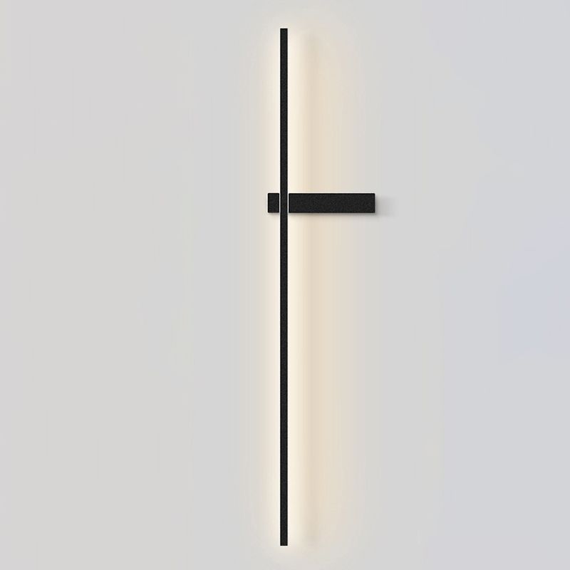 Modern Wall Lights Linear Wall Sconce Lighting Metal 1 Light Sconce Light Fixture