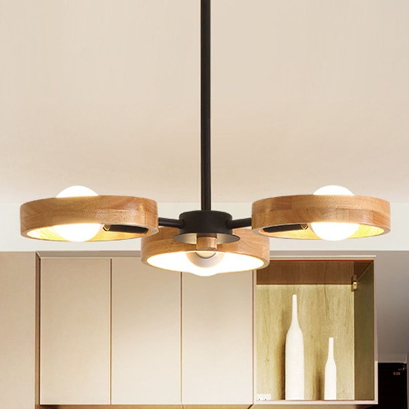 Sitting Room Japanese Style Chandelier Lighting Fixture Modern Chandelier Pendant Light