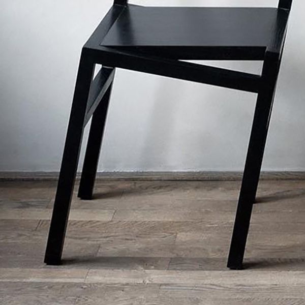 Nordic Style Dining Chairs Solid Wood Dining Chairs for Patio Use