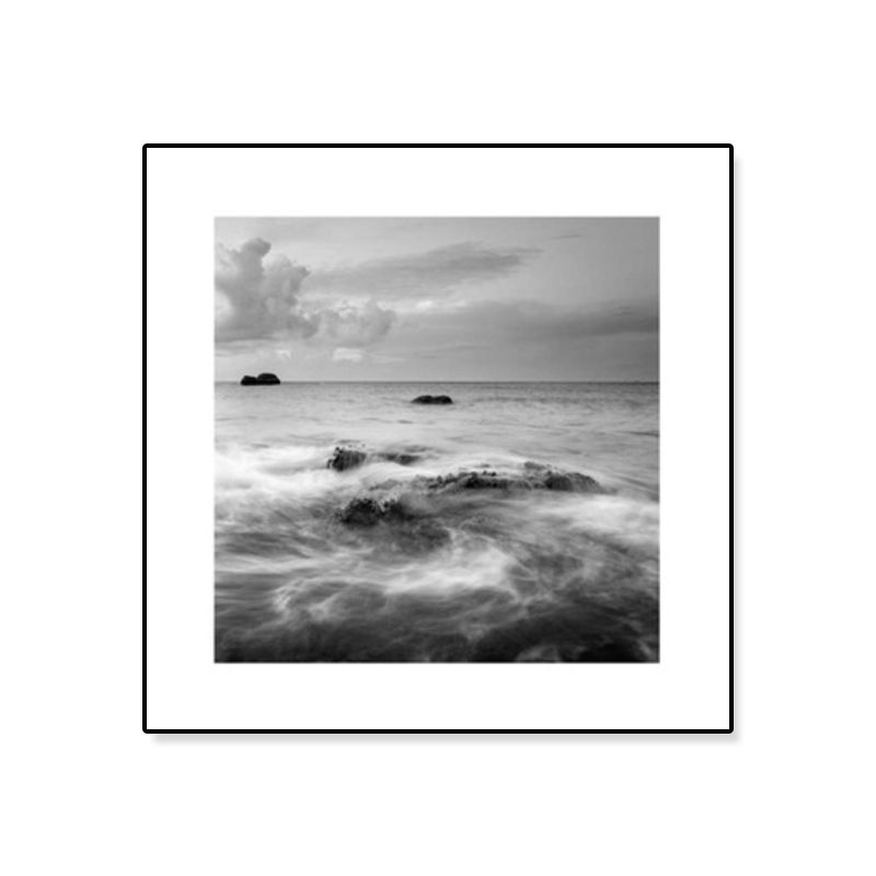 Foto Oceaan Canvas Print Donkere Kleur Moderne Muur Kunst Decor voor Huis Interieur