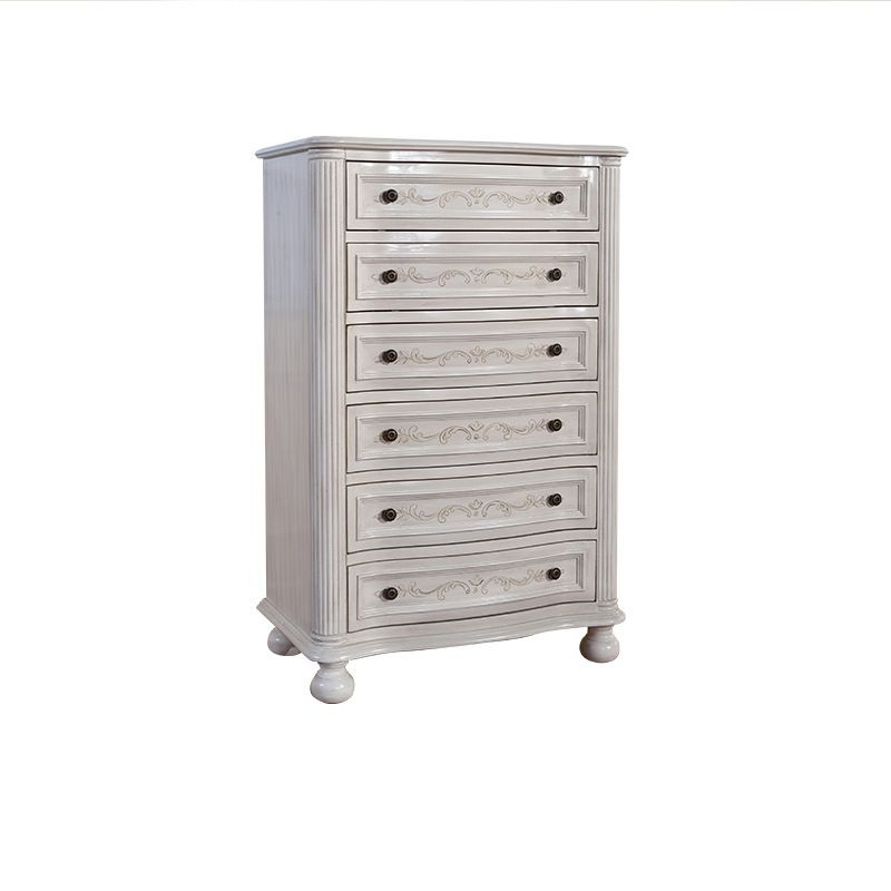 Traditional Storage Dresser Wooden Chest Dresser with Drawers