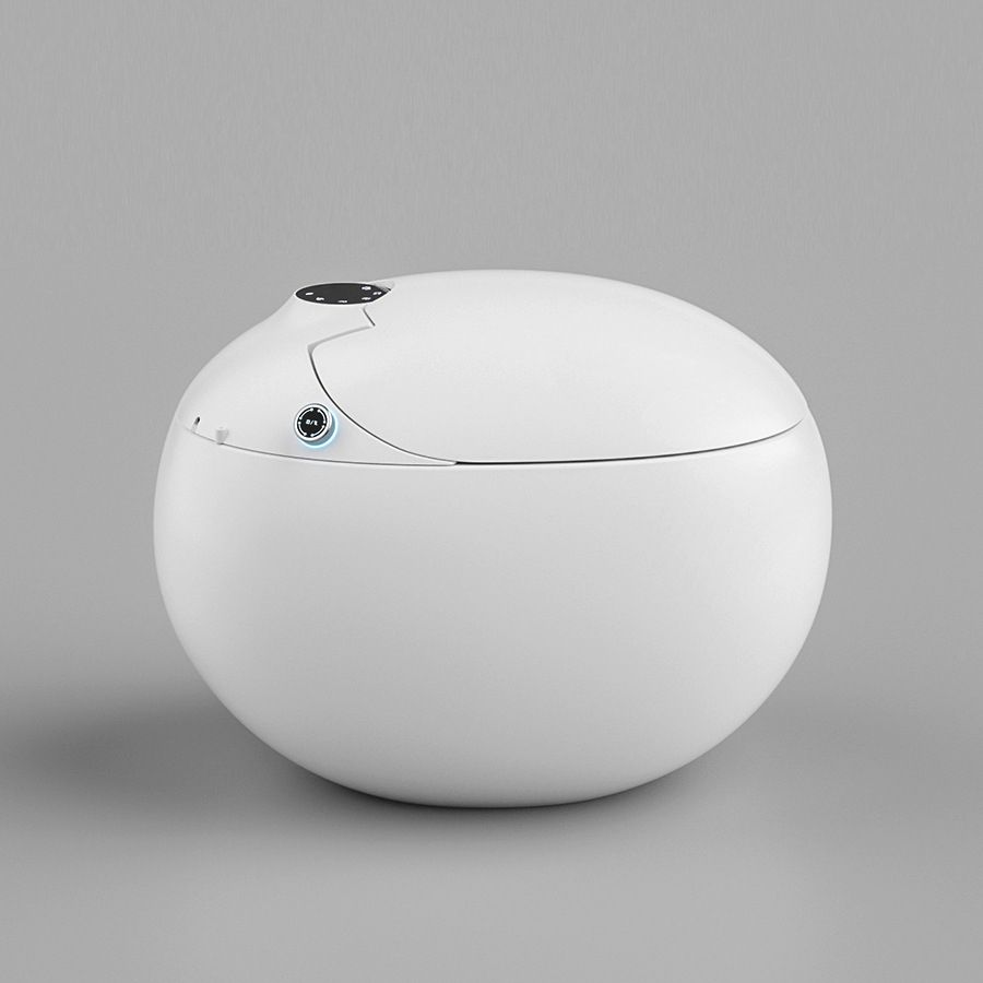 Modern 1-Piece Bidet Toilet Floor Mounted Toilet Bowl for Bathroom