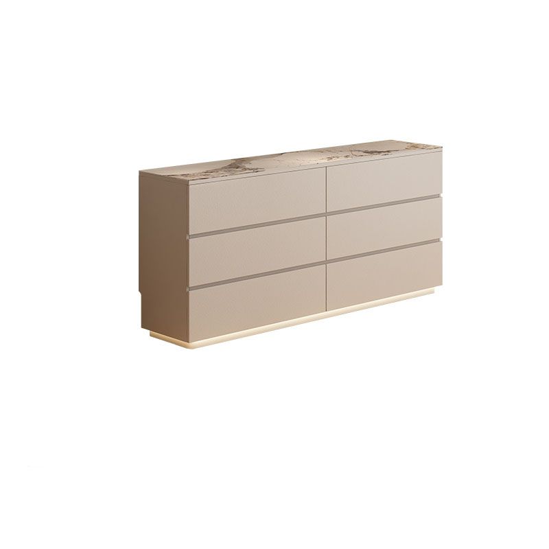 13.65-inch W Contemporary Storage Chest Stone Storage Chest Dresser