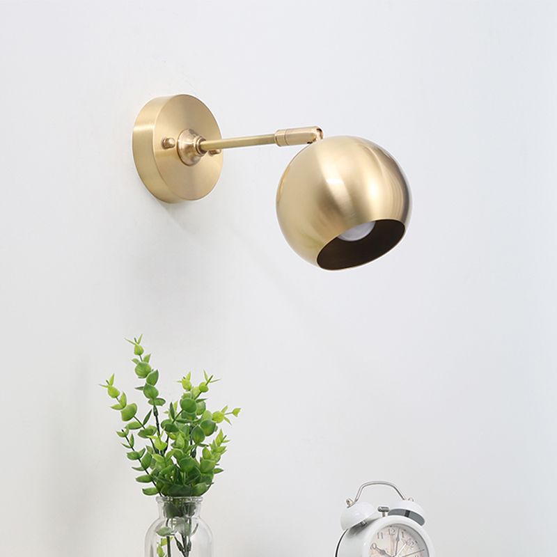 LAME MUR LED BRASS LAMPE MOCHERIST 1 ÉCLAINEMENT MUR MUR METAL LEIL