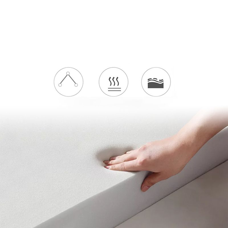 37" Wide Scandinavian Futon Sofa Bed Pillow Back Sleeper Sofa