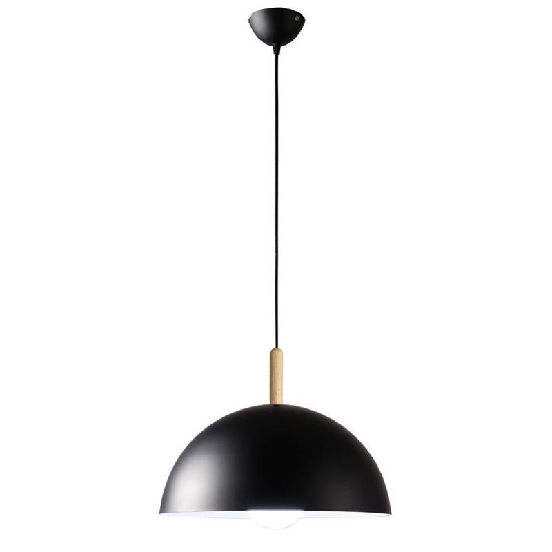 Dome Esszimmer Down Lighting Anhänger Metal Moderne Stil Anhänger Beleuchtung