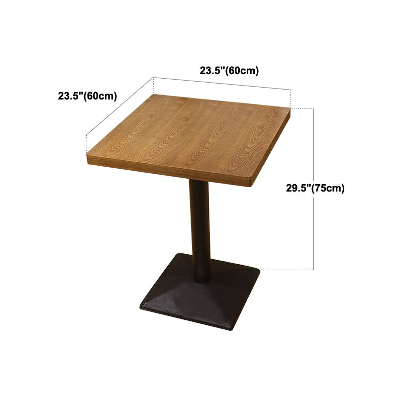 Industrial Style Dining Room Collection Solid Wood Dining Site Table for Home