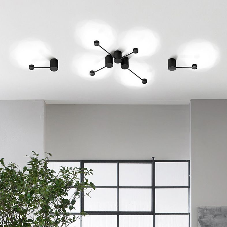 Linee geometriche Minimalismo Lampada a parete LED POST-MODERN STIIGNER SCONCE LUCI IN NERO