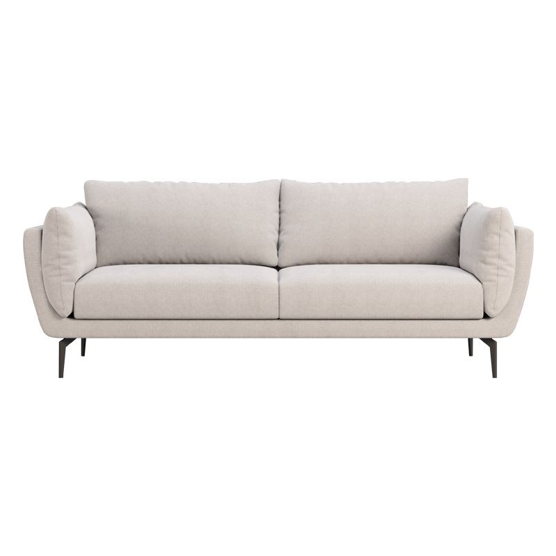 Sofa Chaise for Apartment Flared Arm Sofa for  Home Living Room