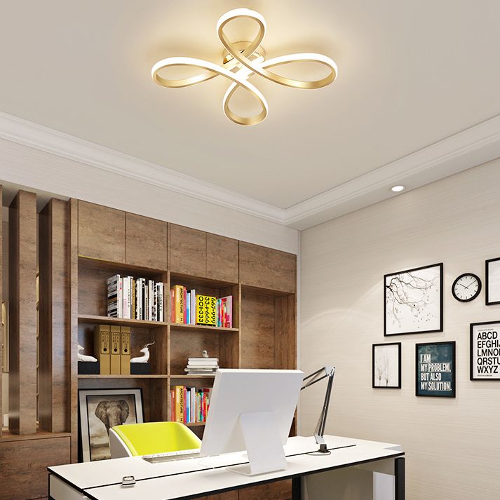 SEMI CHINOT SEMI FUX MONT 1 LUMIÈRE ALUMINUM MODERNE SIMPLICITÉ MODIFICATE