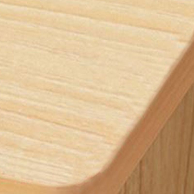 Modern Style Wood Office Desk Rectangular Shape Task Desk with 2 Legs in White/Natural