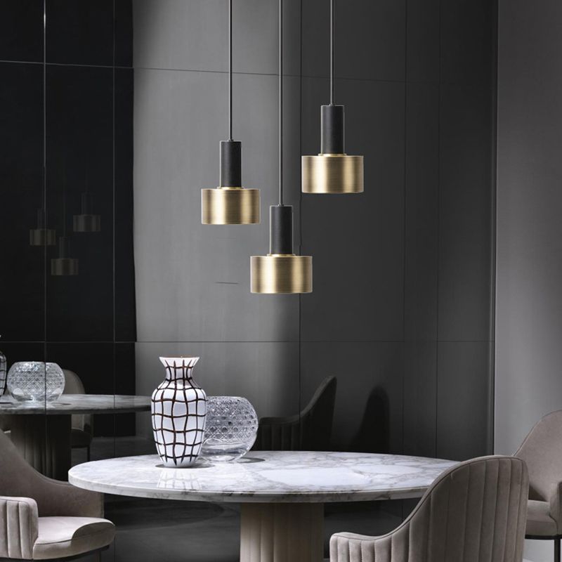 Household Metal Island Light Industrial Hanging Lighting Fixture for Dining Room