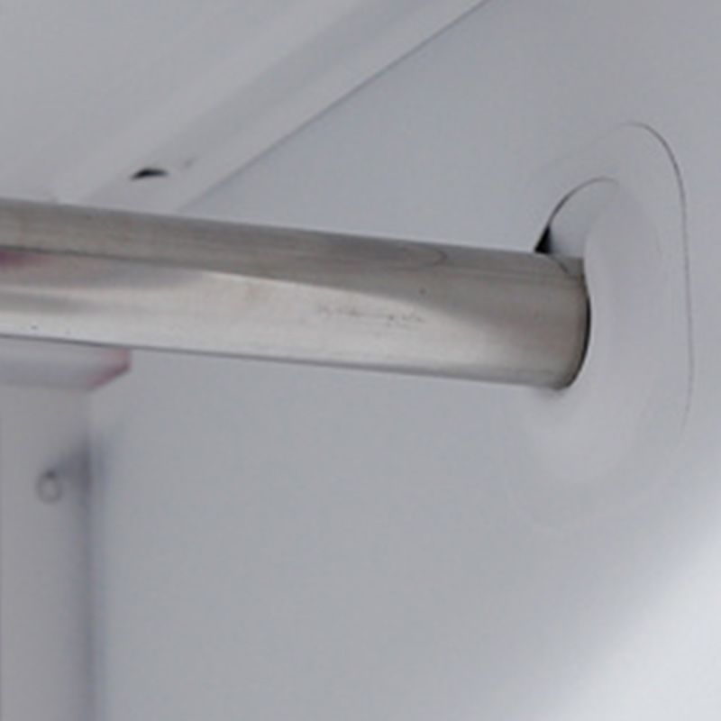 Contemporary Metal Wardrobe Cabinet With Lock Hinged Wardrobe Armoire