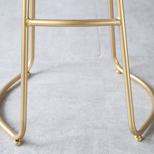 1/3 Pieces Glam Style Bar Table Set with Artificial Marble Top