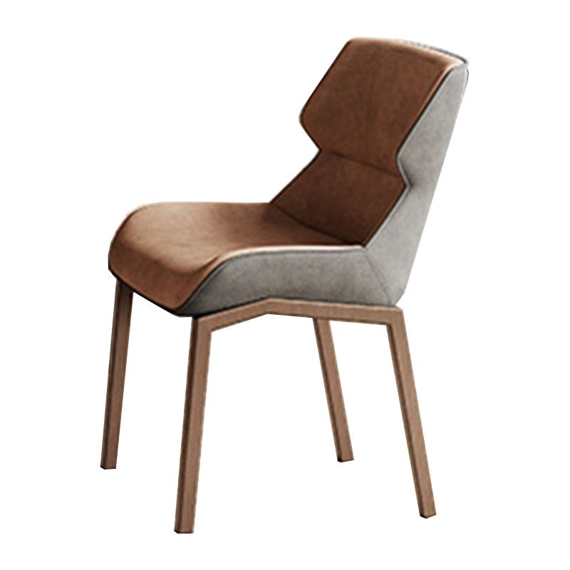 Modern Dining Table Set 1/4/5/7 Pieces with Metal Base Kitchen Furniture Set