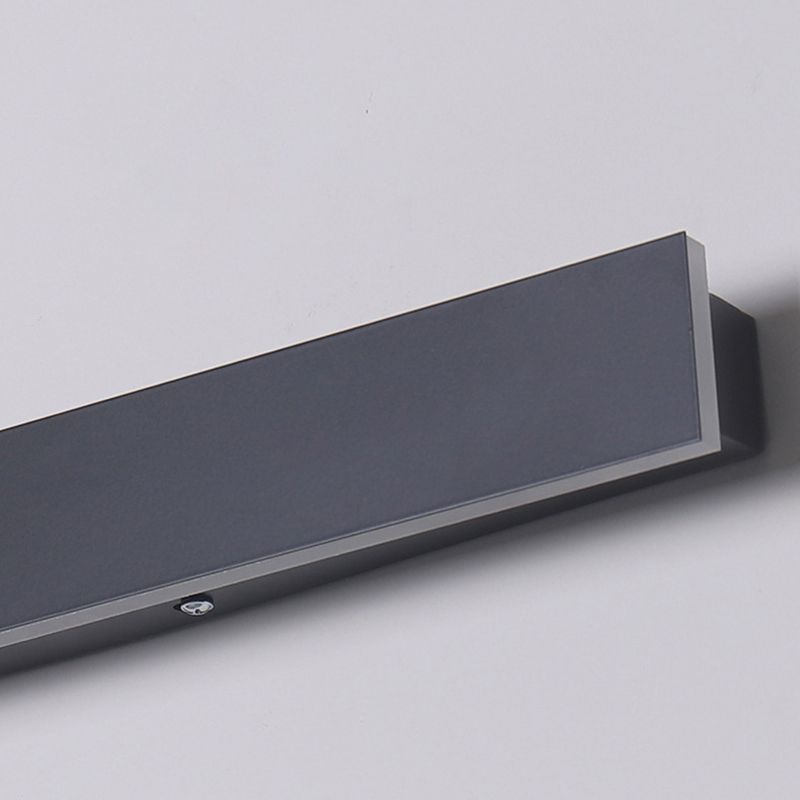 Moderner linearer Wandmontage -Metall -Metall -1 -leichter Wandmontagelampe