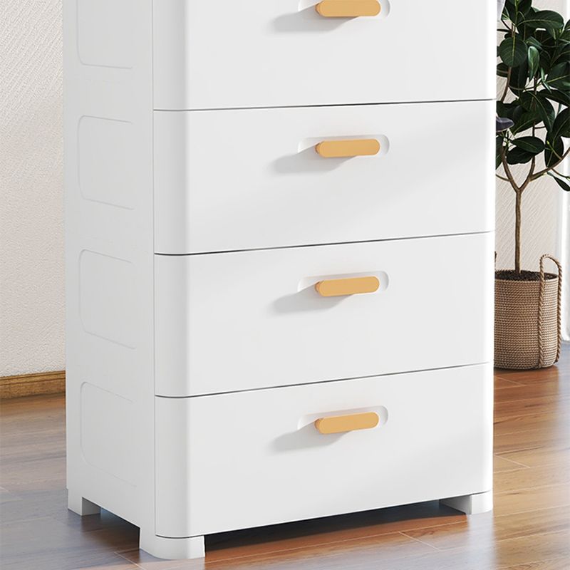 Plastic Matte Finish Non-Hanging Armoire Modern Storage Cabinet for Home