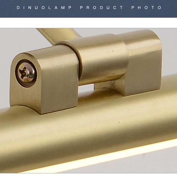 Mont en métal linéaire luminaire luminaire de style contemporain