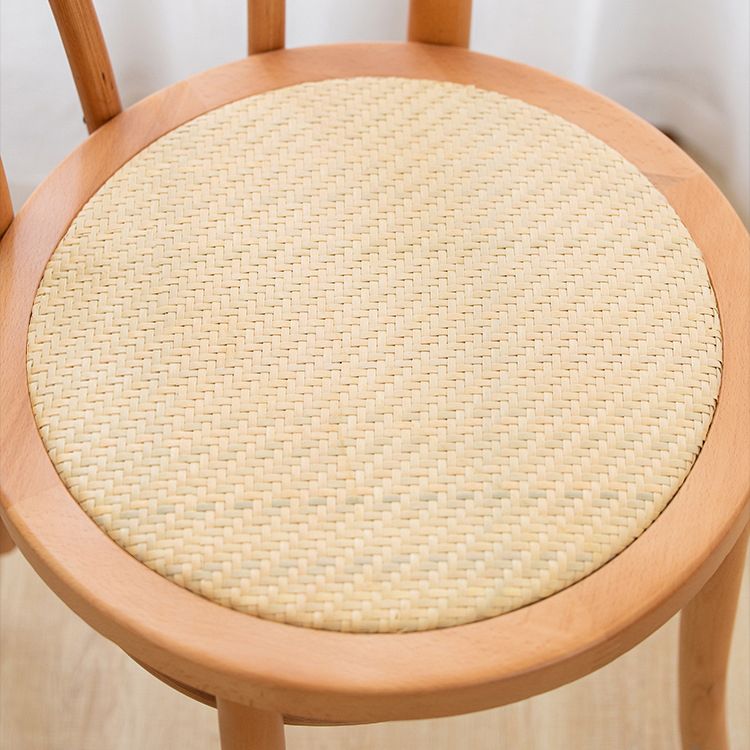 Armless Kitchen Dining Side Chair Wood Windsor Dining Side Chair