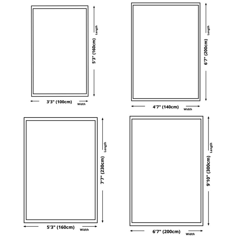 Apricot Abstract Indoor Carpet Polyester Minimalist Rug Anti-Split for Home Decoration