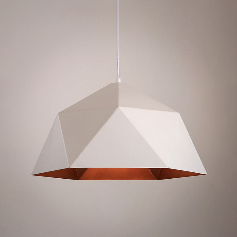 1 Light Bowl Hanging Pendant Modern Style Metal Hanging Lighting for Restaurant