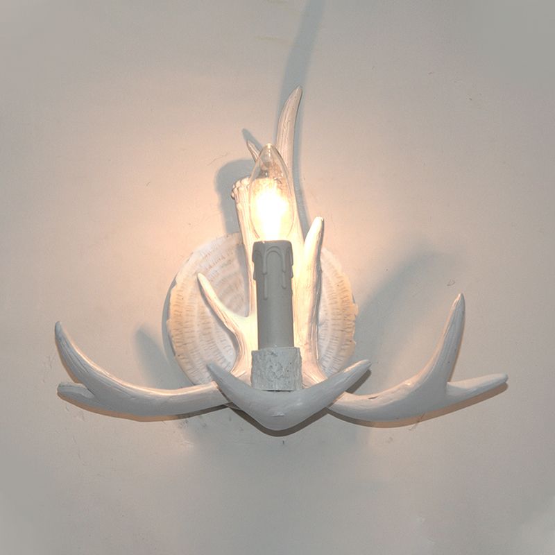 1 lampe à paroi de l'ampoule exposée légère