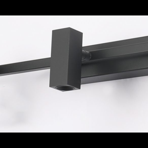 Frosted Black Angle Adjustable Vanity Light Nordic Style Minimalism Aluminum Make-up Mirror Lamp for Bathroom Vanity