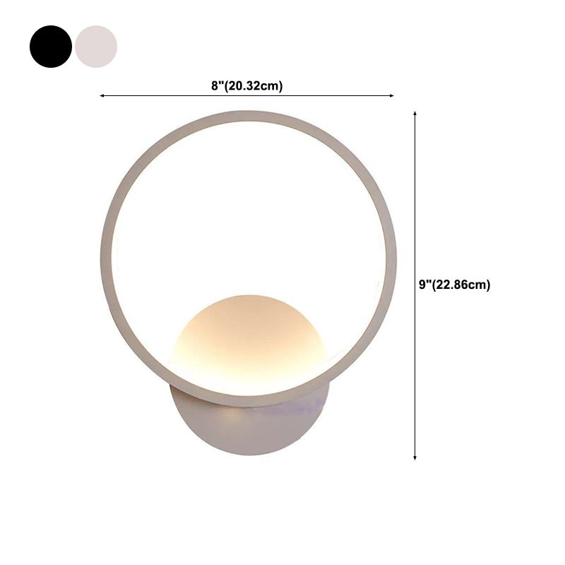 Modern Metallic Wall Light Linear LED Wall Light Sconce for Bedroom