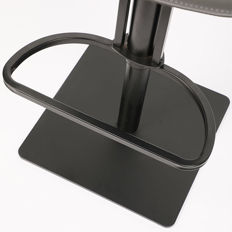 Industrial Bar Stool Leather Adjustable Counter Stool for Bristol