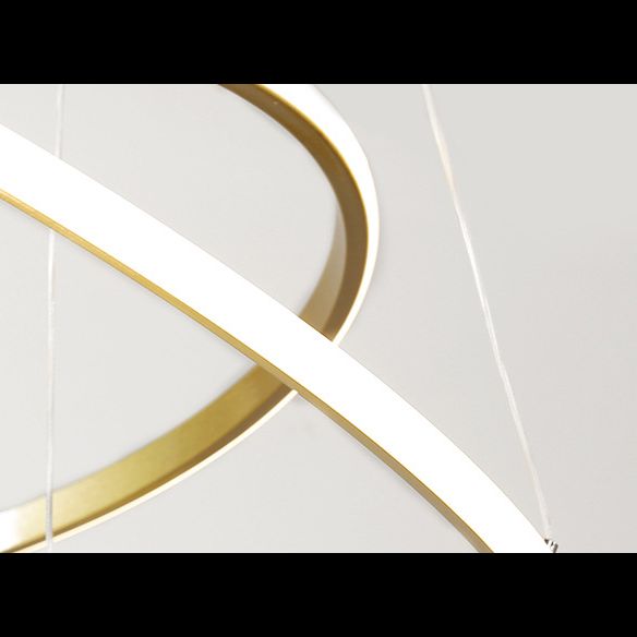 Luce a sospensione a sospensione a più livelli Luci a sospensione in gel di silice in stile nordico