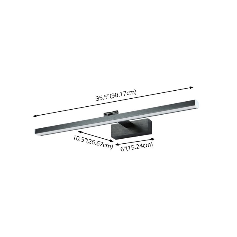Modern Adjustable Wall Sconce LED Light Toilet Light Mirror Light