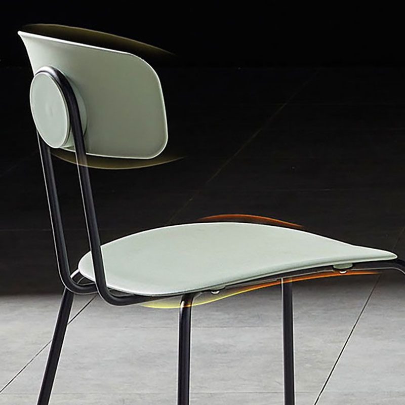 Design industriale Apri sedie da sala da pranzo sedie da pranzo senza braccio per cucina