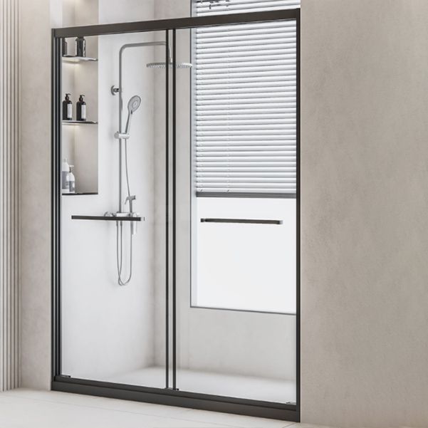 Framed Shower Bath Door Transparent Scratch Resistant Shower Door