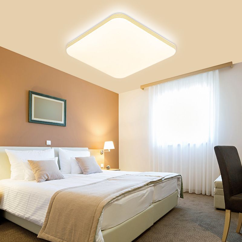 Geometrie Vorm LED-plafondlamp Modern acryl 1-lichts inbouw voor woonkamer