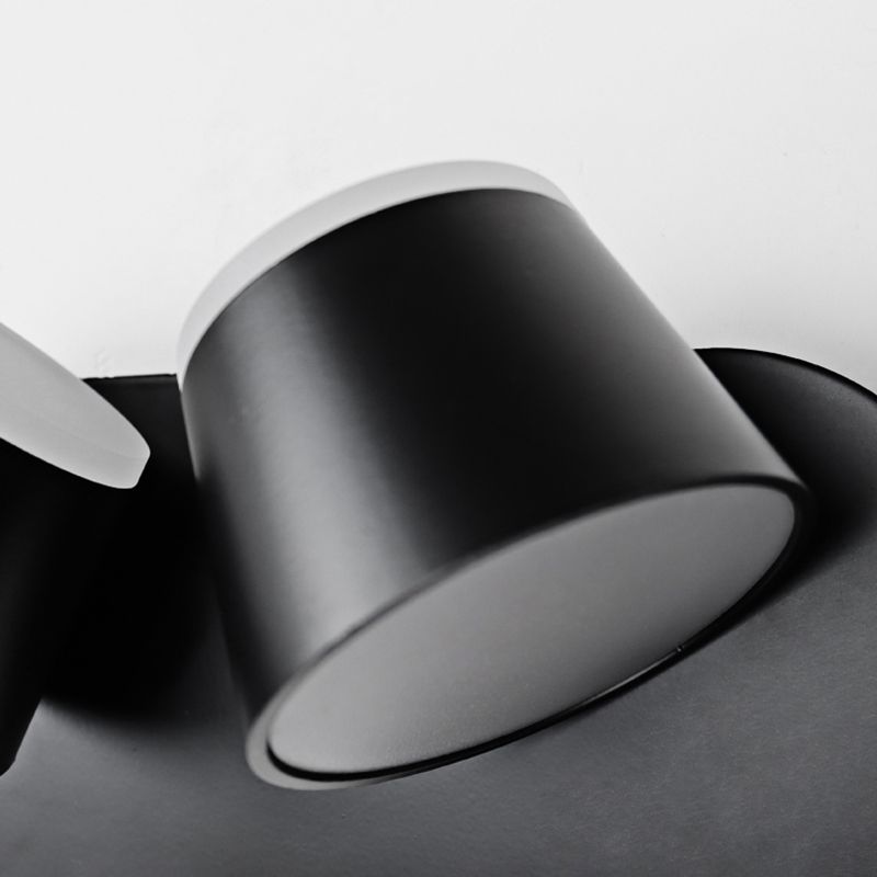 Lámpara de pared de lectura moderna Diconce de pared para el hogar con sombra de metal para dormitorio