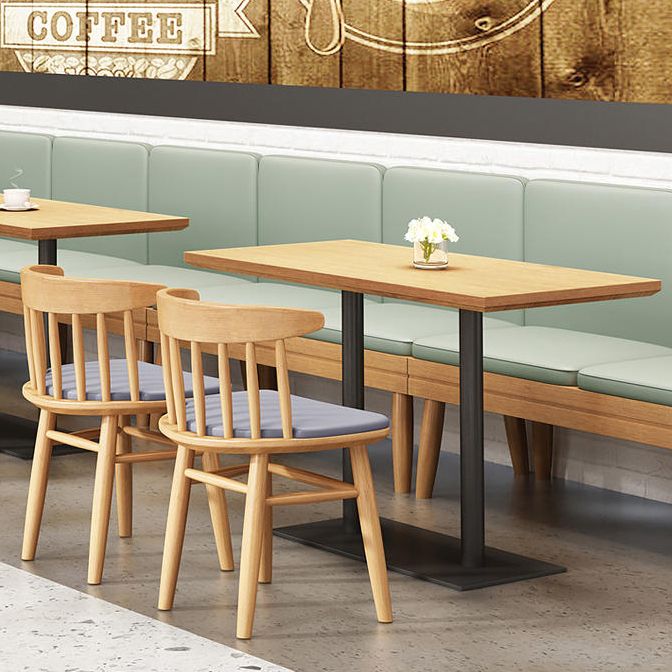 MDF Dining Site Table Industrial Style Dining Room Collection for Home