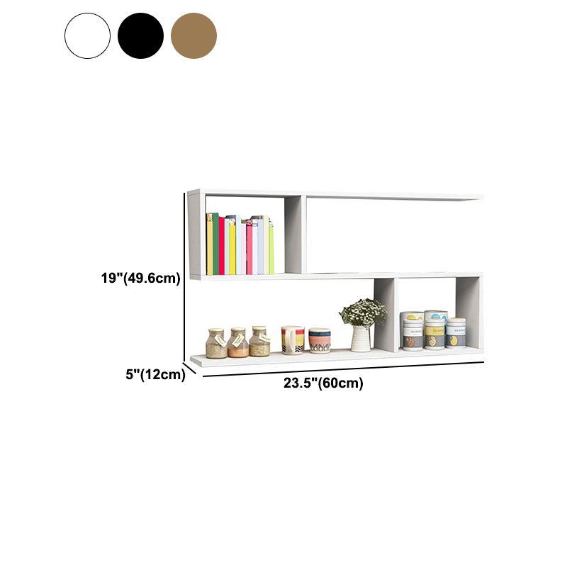 Floating Shelf Bookcase Engineered Wood Book Shelf for Study Room