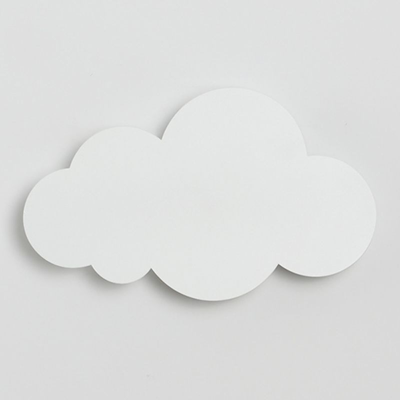 Modernist Wall Sconce Cloud Wall Light Fixture in White for Bedroom