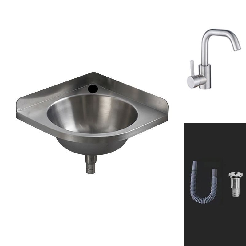 Modern Wall Mount Bathroom Sink Metal Wall Mount Bathroom Sink With Basin