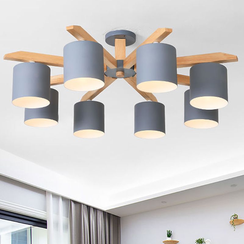 Luce a sospensione a sospensione moderna in metallo multifunzione