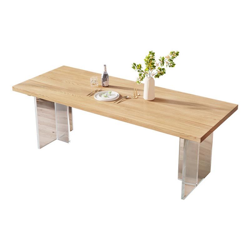 Modern 1/3/5 Pieces Dining Set Rectangle Wood Dining Table for Dining Room Kitchen