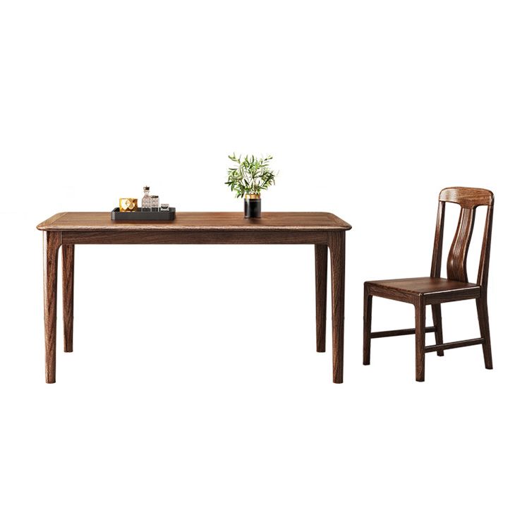 Traditional Style Solid Wood Rectangle Dining¬†Room¬†Set Standard Height Home Dining Table Furniture